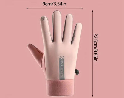 Winterhandschuhe Mikrosilikongriff Touchscreen