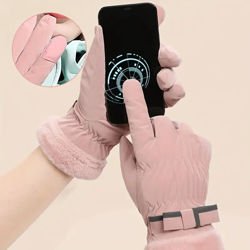 Norvielle Touchscreen-Handschuhe Unisex Winter