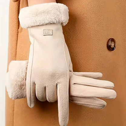 Damen Winterhandschuhe Thermisch Winddicht