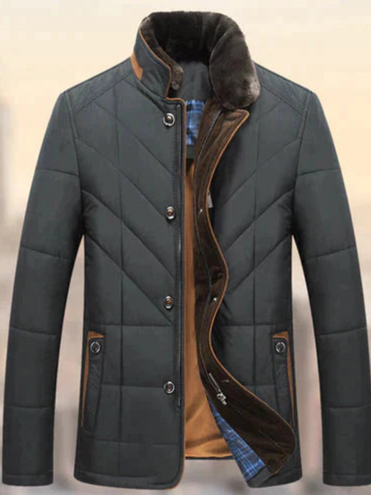 Herren Winterjacke Slim Fit Leichtgewichtig