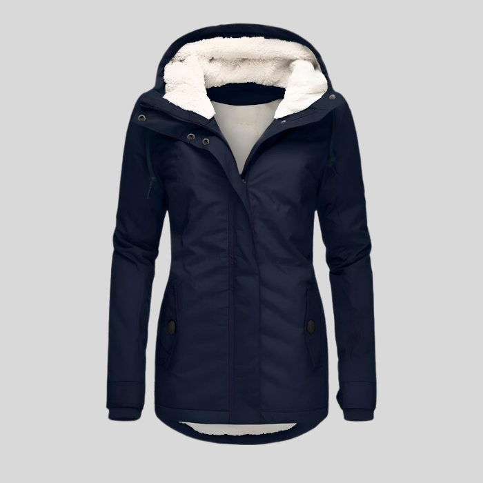 Norvielle Damen Winterjacke Wasserdicht Mit Kapuze