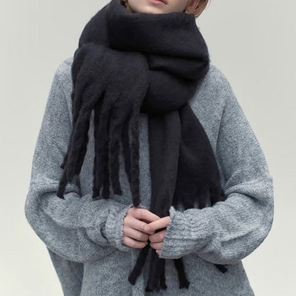 Damen Winter-Schal Gestrickt Klassisch