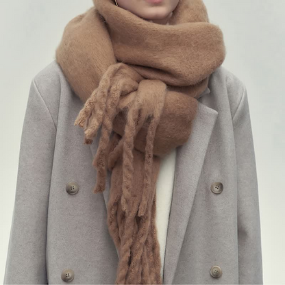 Damen Winter-Schal Gestrickt Klassisch