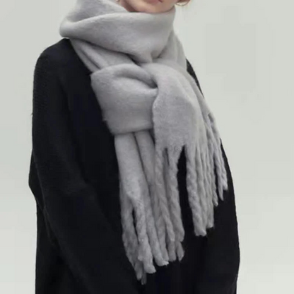 Damen Winter-Schal Geknüpft Klassisch