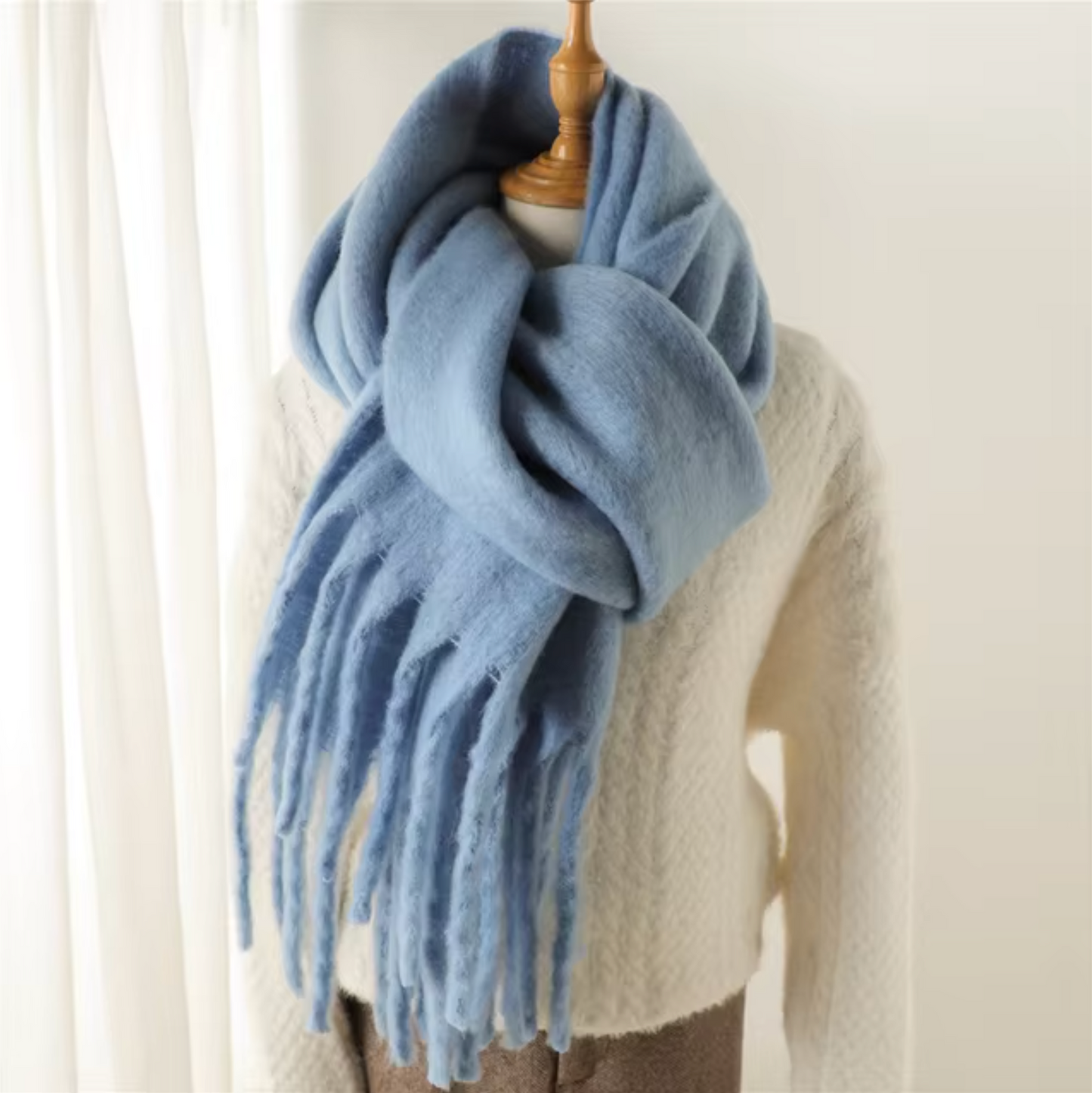 Damen Winterschal Pashmina-Design Dick