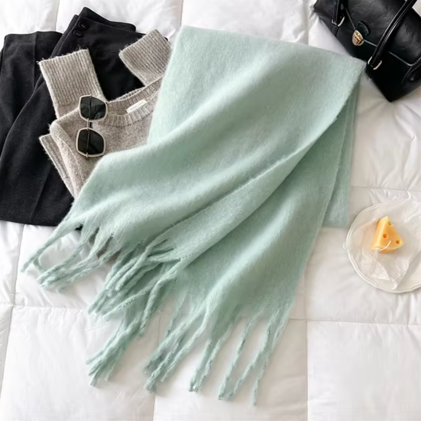 Damen Winterschal Pashmina-Design Dick