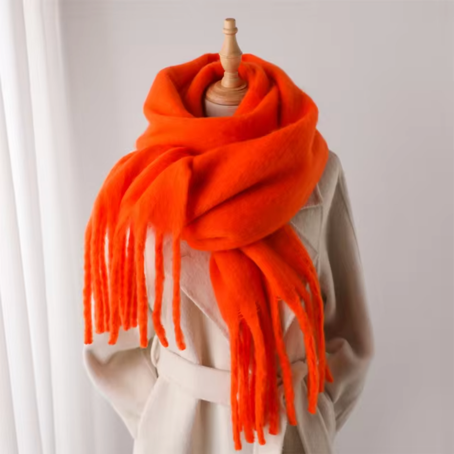Damen Winter-Schal Dicke Pashmina-Design