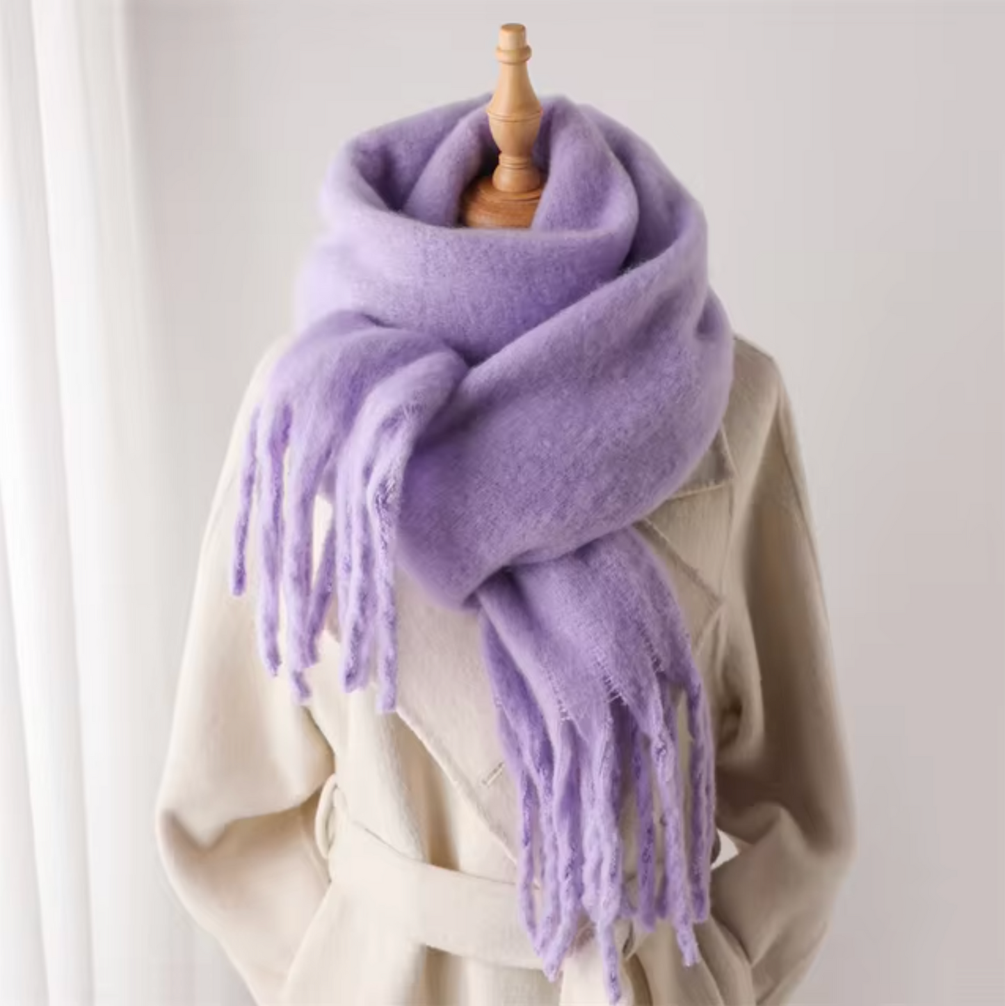 Damen Winter-Schal Dicke Pashmina-Design