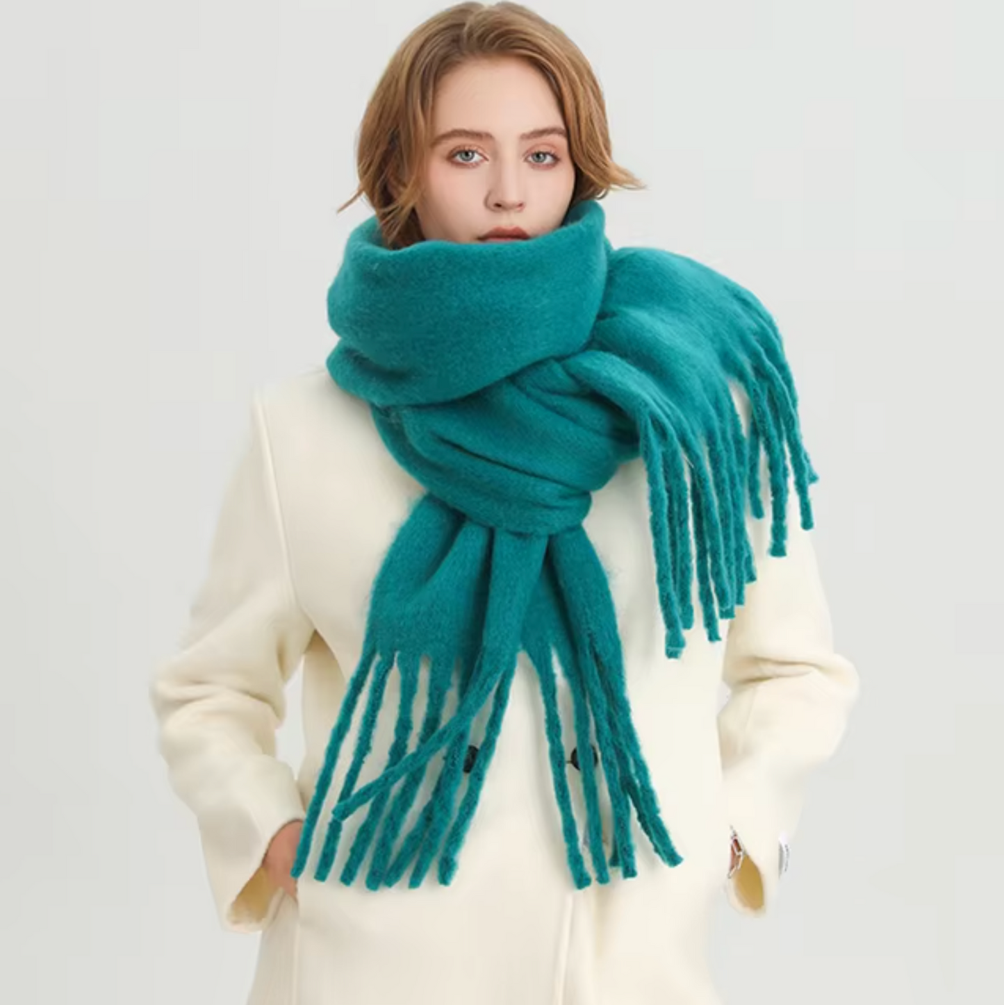 Damen Winterschal Pashmina-Design Dick