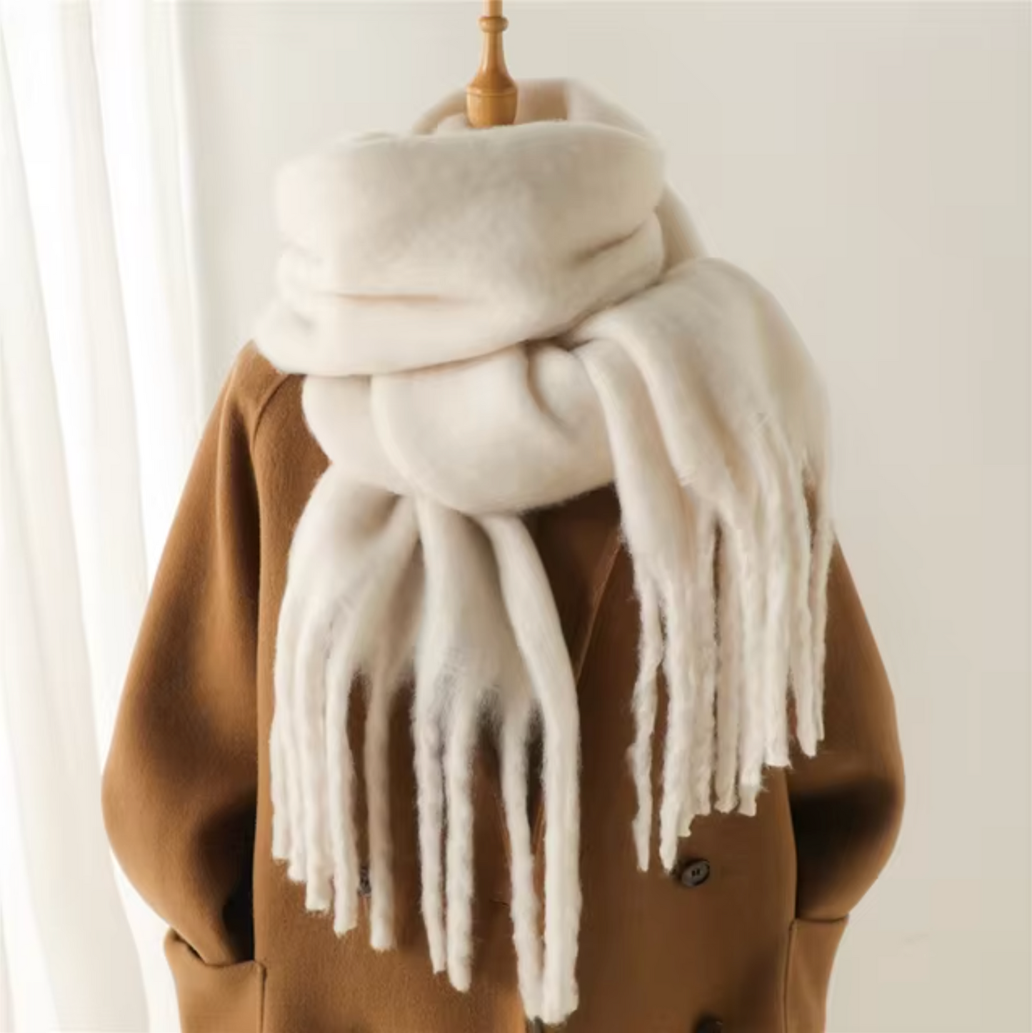 Damen Winterschal Pashmina-Design Dick