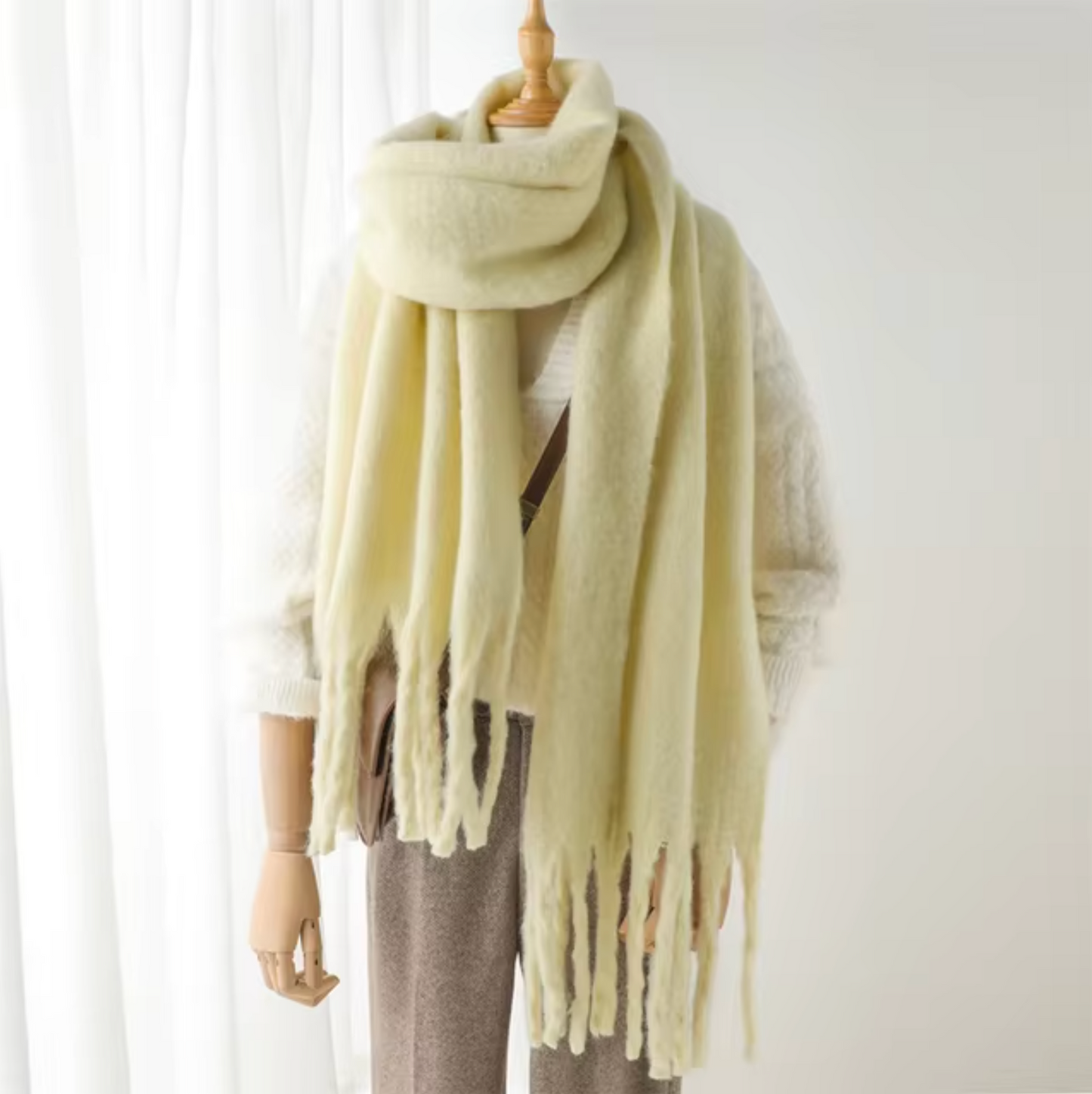 Damen Winterschal Pashmina-Design Dick