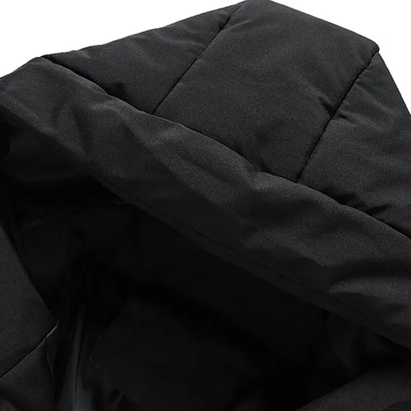 Winterjacke – mit Kapuze – wattiert – Daunenjacke – Herrenmantel-Chaps Herrenmode