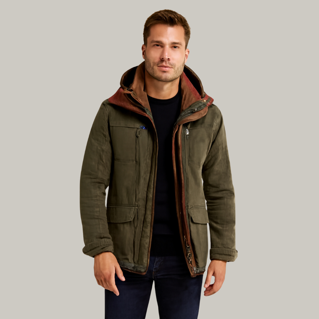 Herren Winterjacke Funktionell Vieltaschen Warm wird zu:
Herren