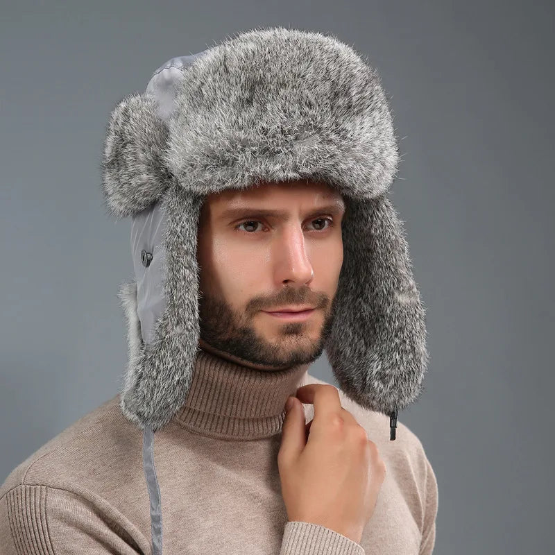 Herren Ohrenschützer mit Klappen