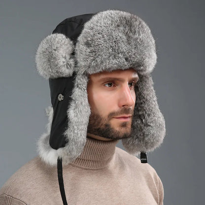 Herren Ohrenschützer mit Klappen