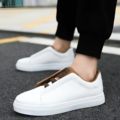 Herren Sneaker Schuhe Leder