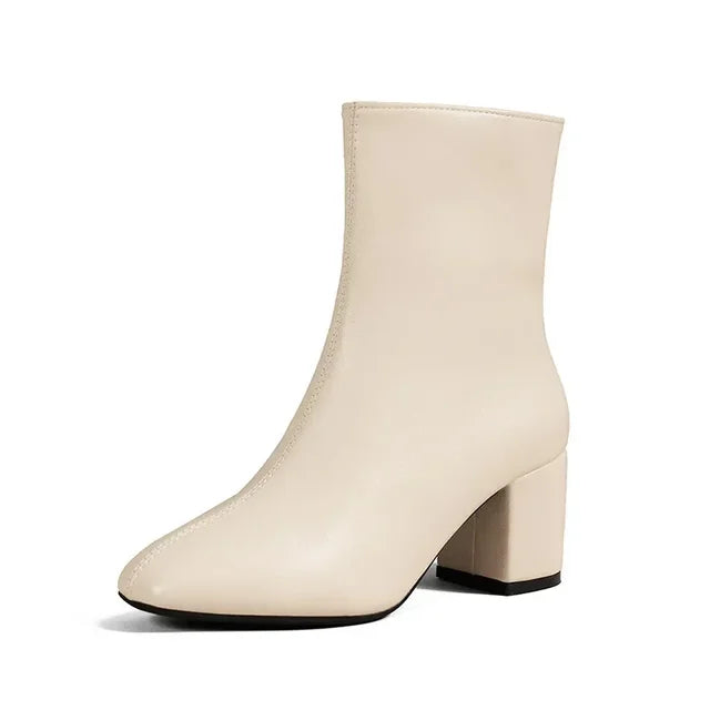 Norvielle Damen Spitzstiefel