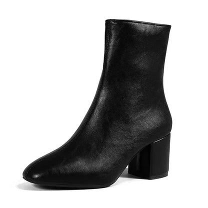 Norvielle Damen Spitzstiefel