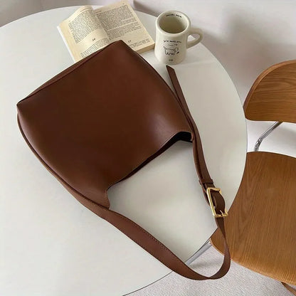 Damen Modische Lederhandtasche Lässig