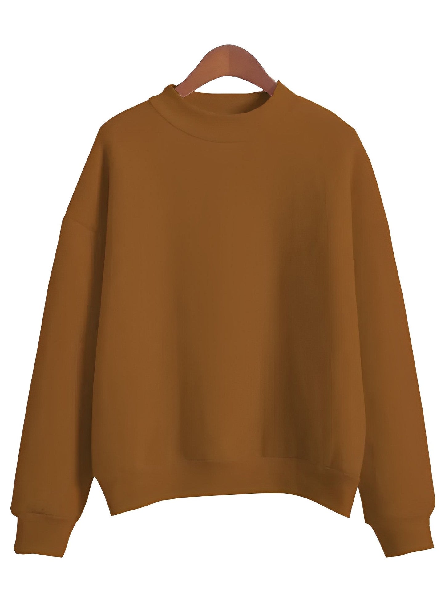 Norvielle Damen Basic-Pullover Bequem Locker