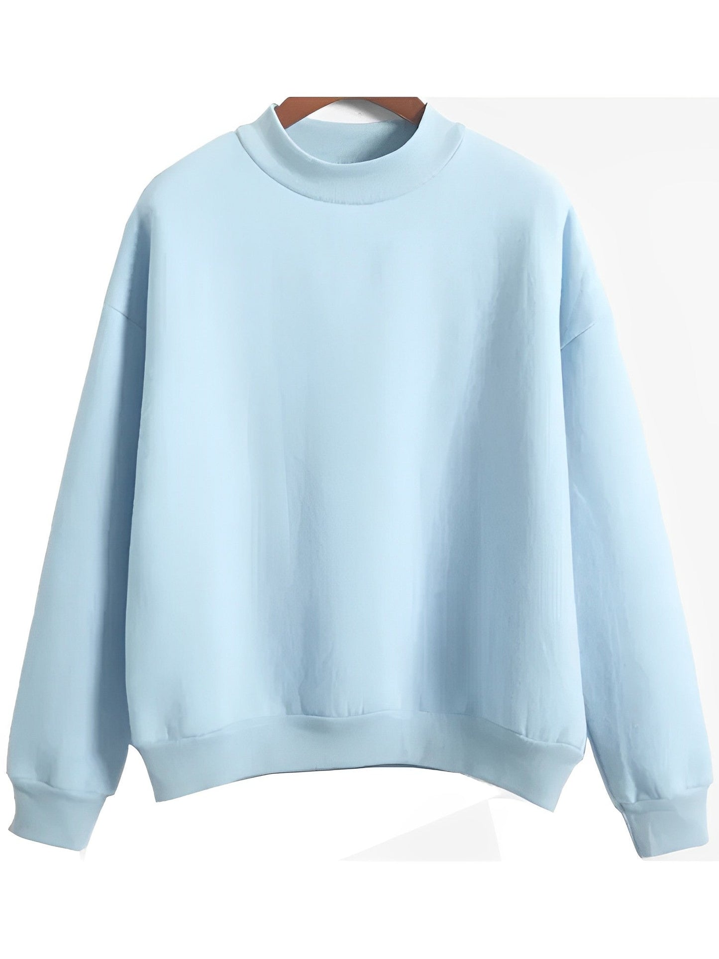 Norvielle Damen Basic-Pullover Bequem Locker