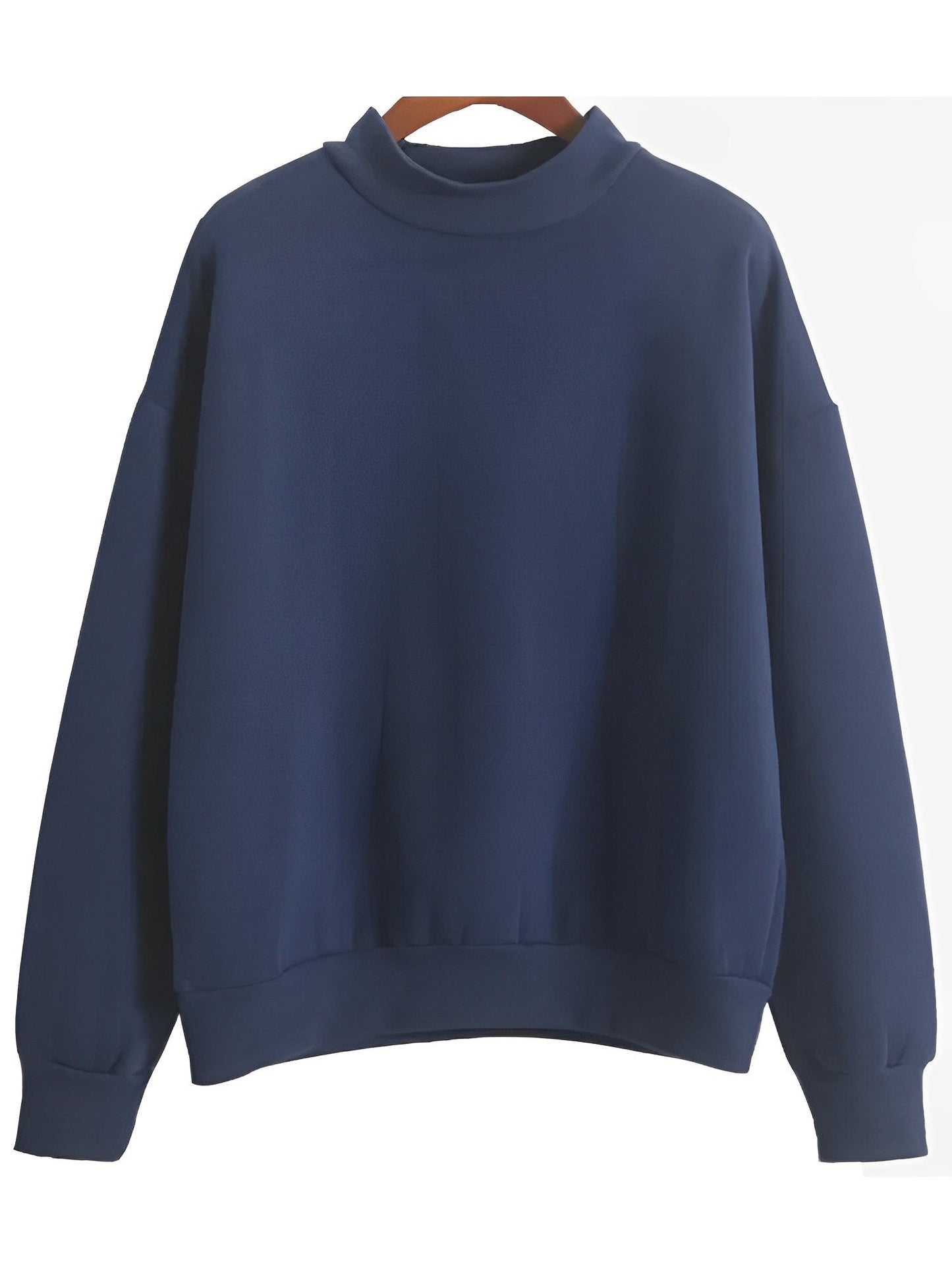 Norvielle Damen Basic-Pullover Bequem Locker