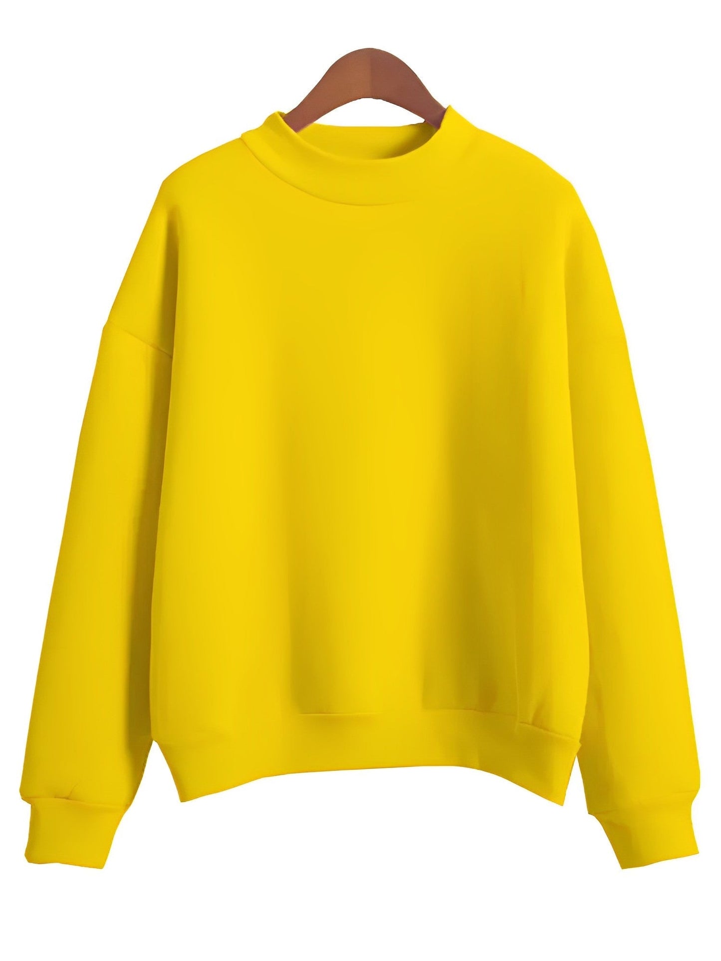 Norvielle Damen Basic-Pullover Bequem Locker
