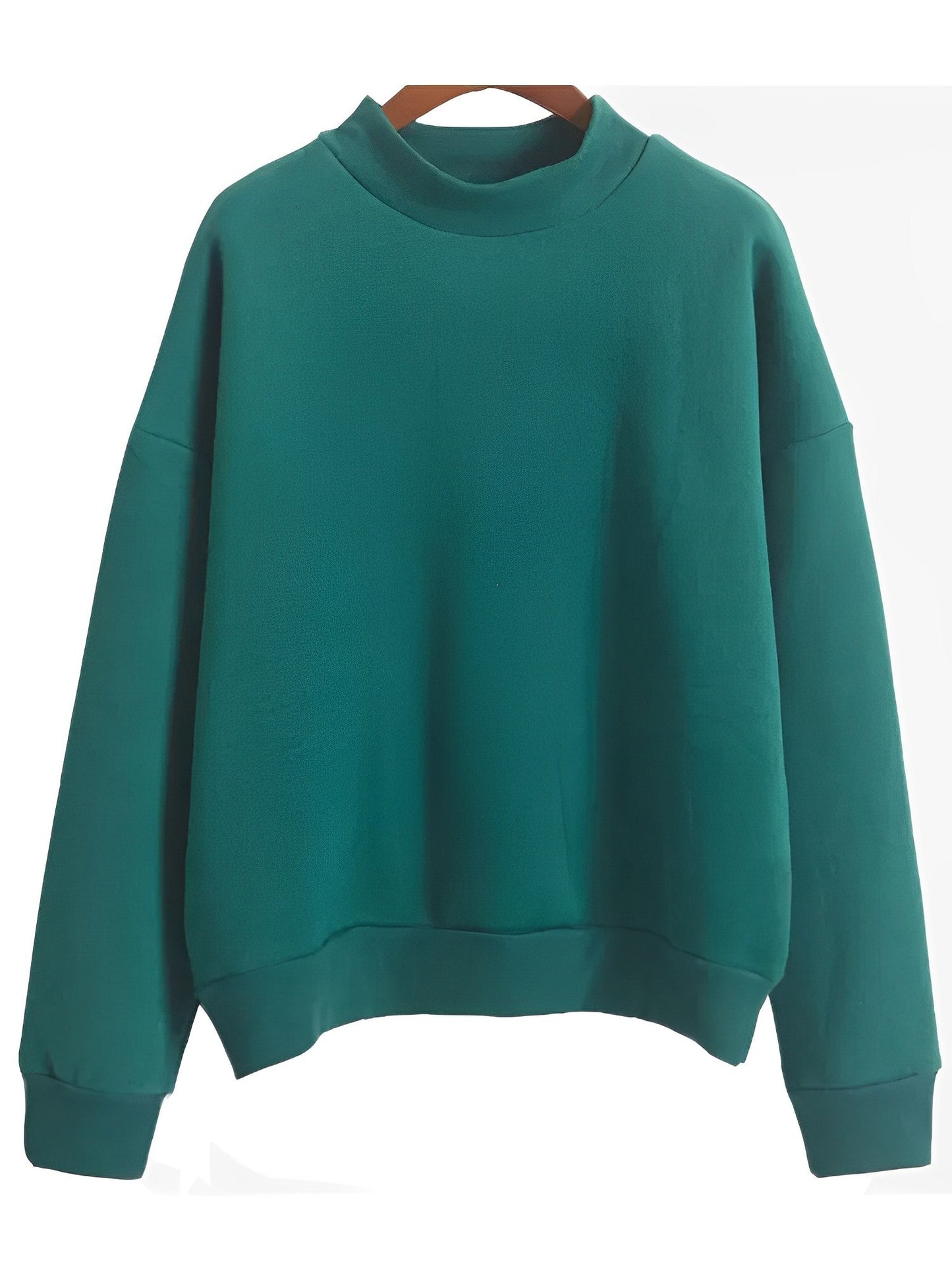 Norvielle Damen Basic-Pullover Bequem Locker