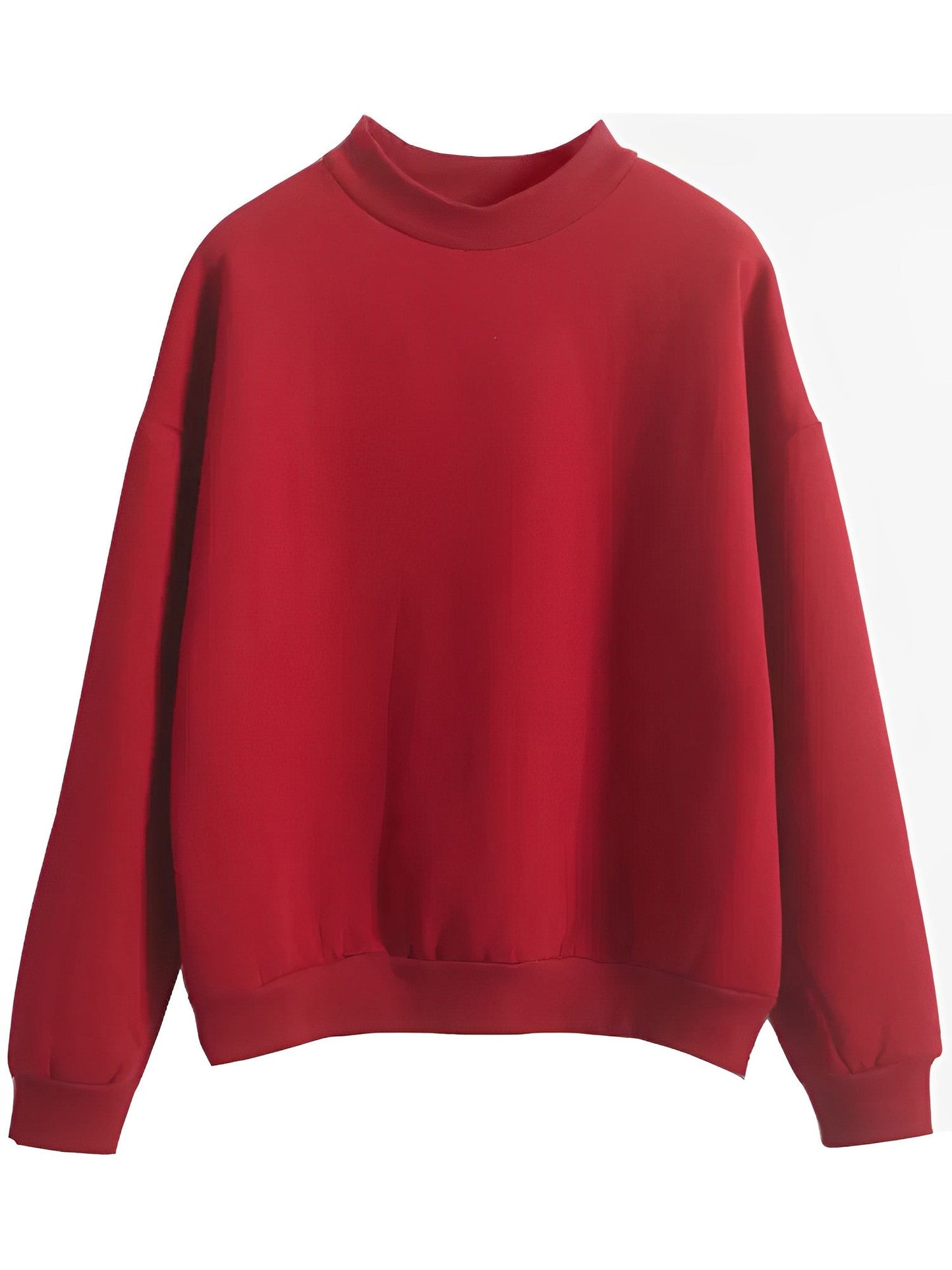 Norvielle Damen Basic-Pullover Bequem Locker