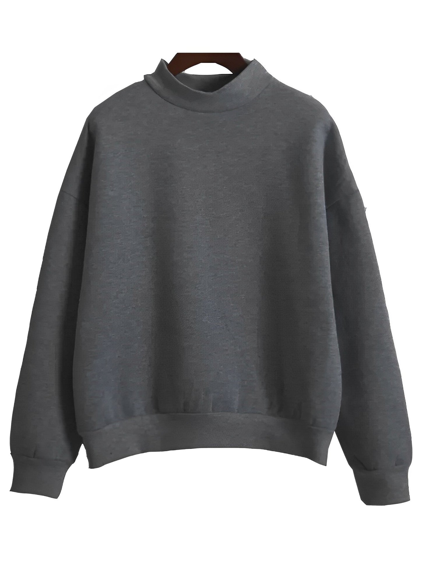 Norvielle Damen Basic-Pullover Bequem Locker