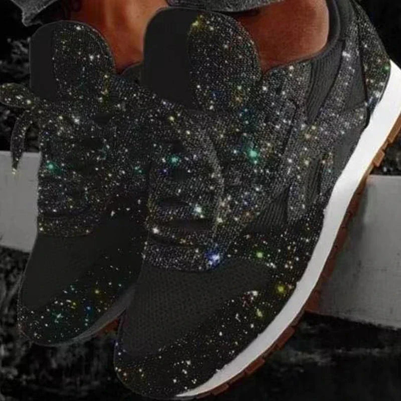 Damen Sportschuhe Pailletten