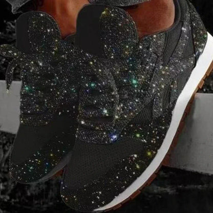 Damen Sportschuhe Pailletten