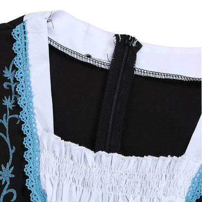 Bayerisches Trachtenkleid Damen Oktoberfest Dirndl Kleid