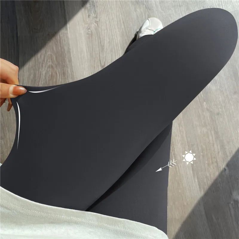 Damen Sportleggings Mit Tasche