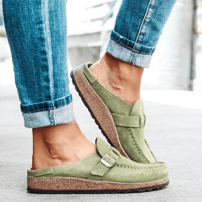 Damen Sandalen Ergonomisch Geschlossene Ferse