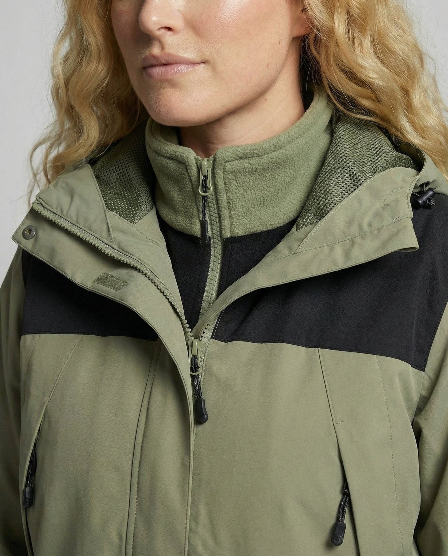 Damen Winterjacke Fleece Warm Norvielle