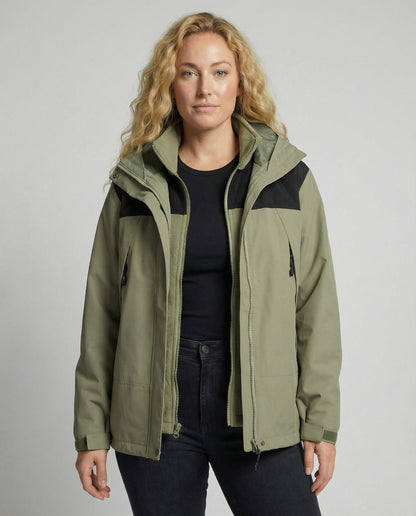 Damen Winterjacke Fleece Warm Norvielle - Norvielle