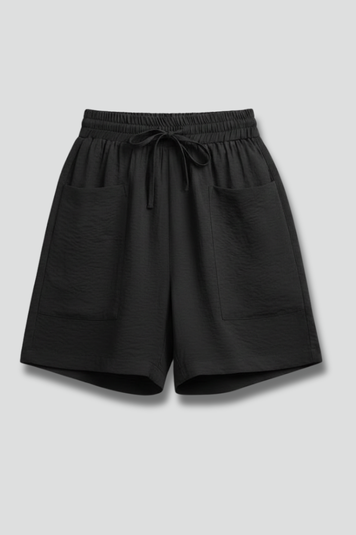 Damen Casual Shorts Elastischer Bund Kordelzug - Norvielle