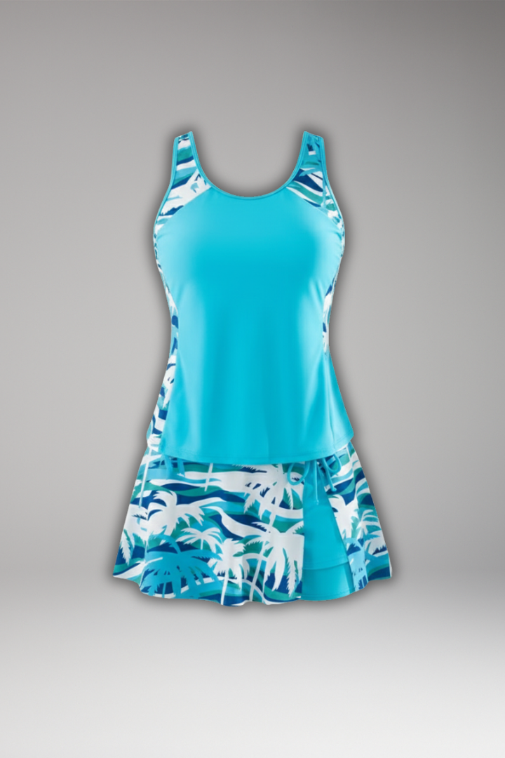 Damen Tankini-Set Racerback- und Rock - Norvielle