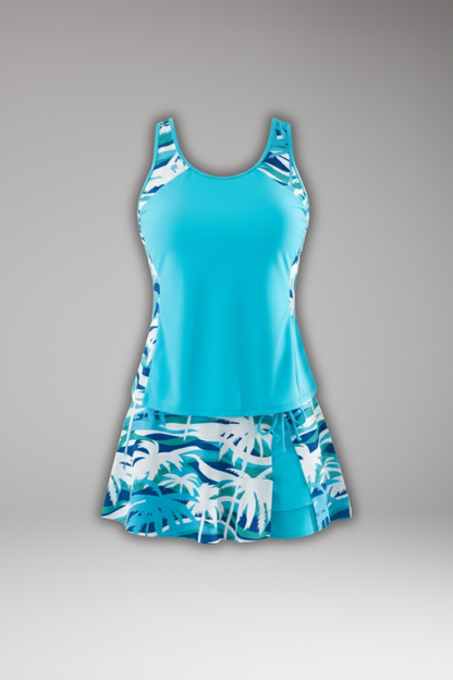 Damen Tankini-Set Racerback- und Rock - Norvielle
