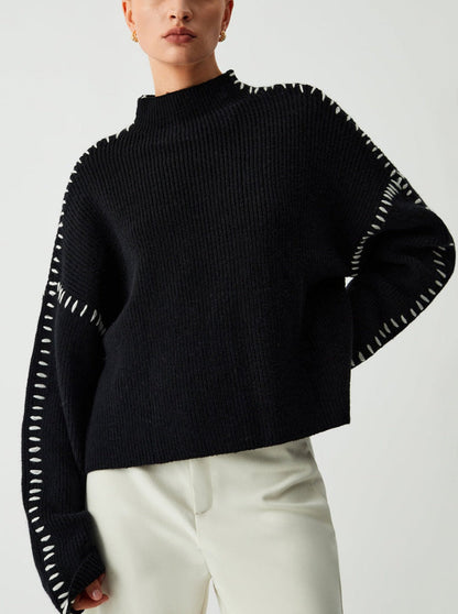 Damen Übergröße Pullover Lässiger Schnitt