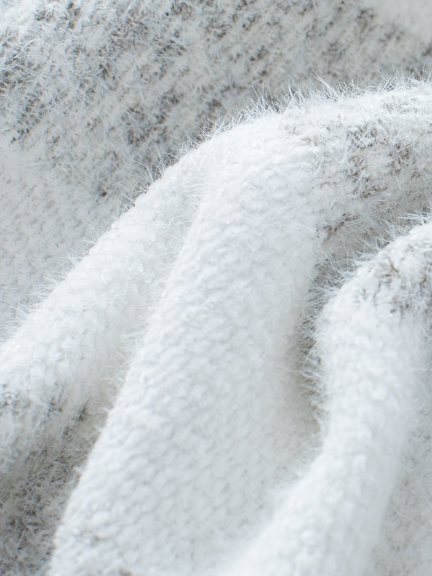 Norvielle Damen Rollkragenpullover Gestreift Langärmlig