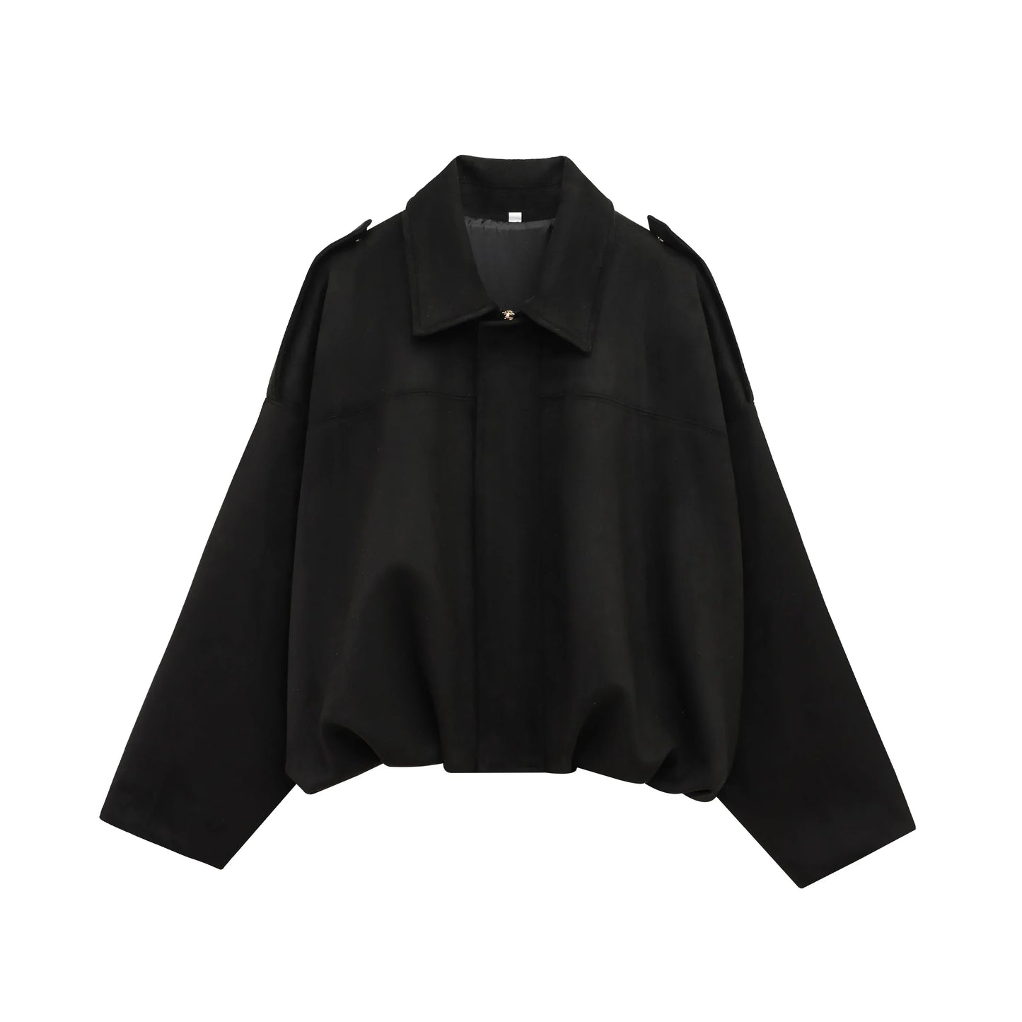Damen Lederjacke Grün Vintage Optik