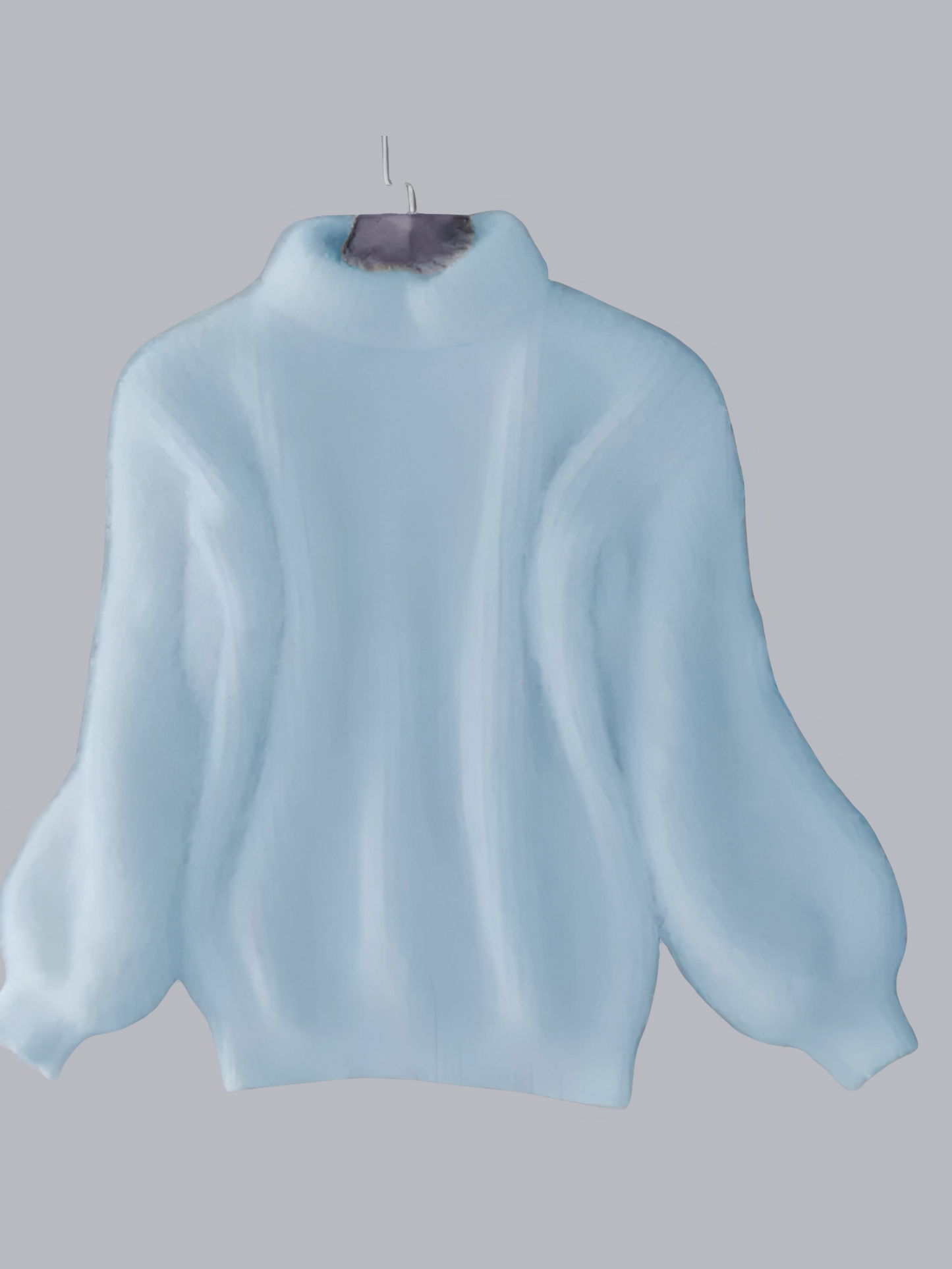 Damen Pullover Angora Lässig Beige