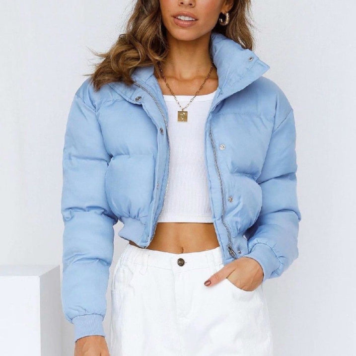 Damen Winterjacke Pufferjacke Mit Kapuze