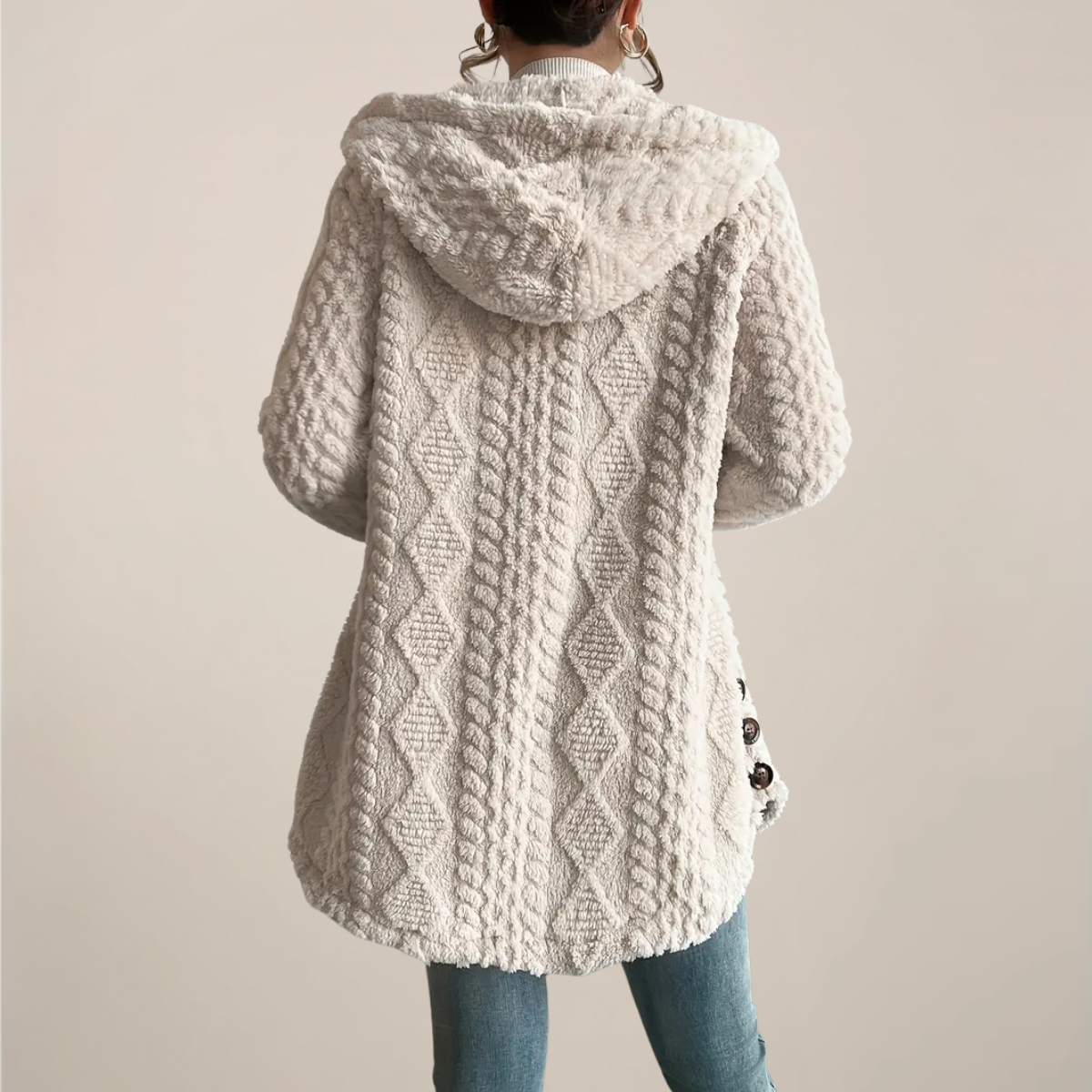 Damen Strickcardigan Lockerer Frühlingslook