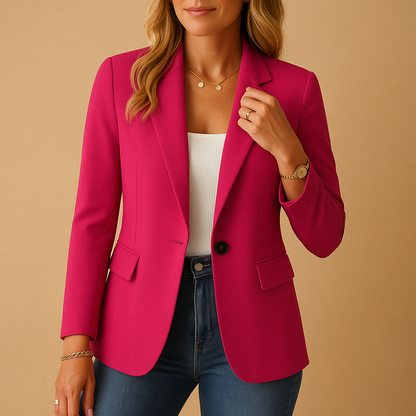 Damen Taillierter Blazer Maßgeschneidert