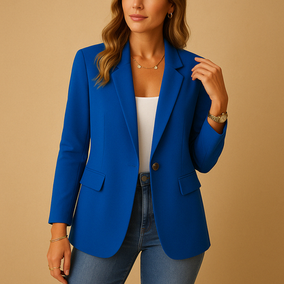 Damen Frühjahrsblazer Elegantes Klassik Design