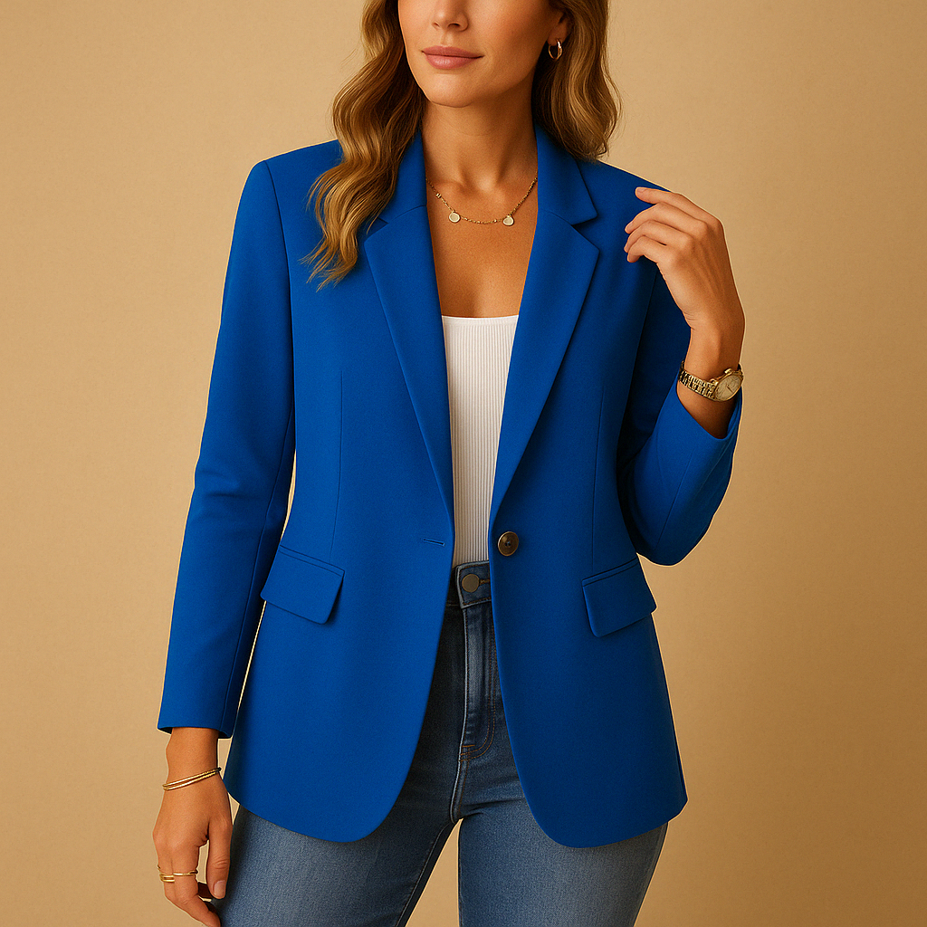 Damen Taillierter Blazer Maßgeschneidert