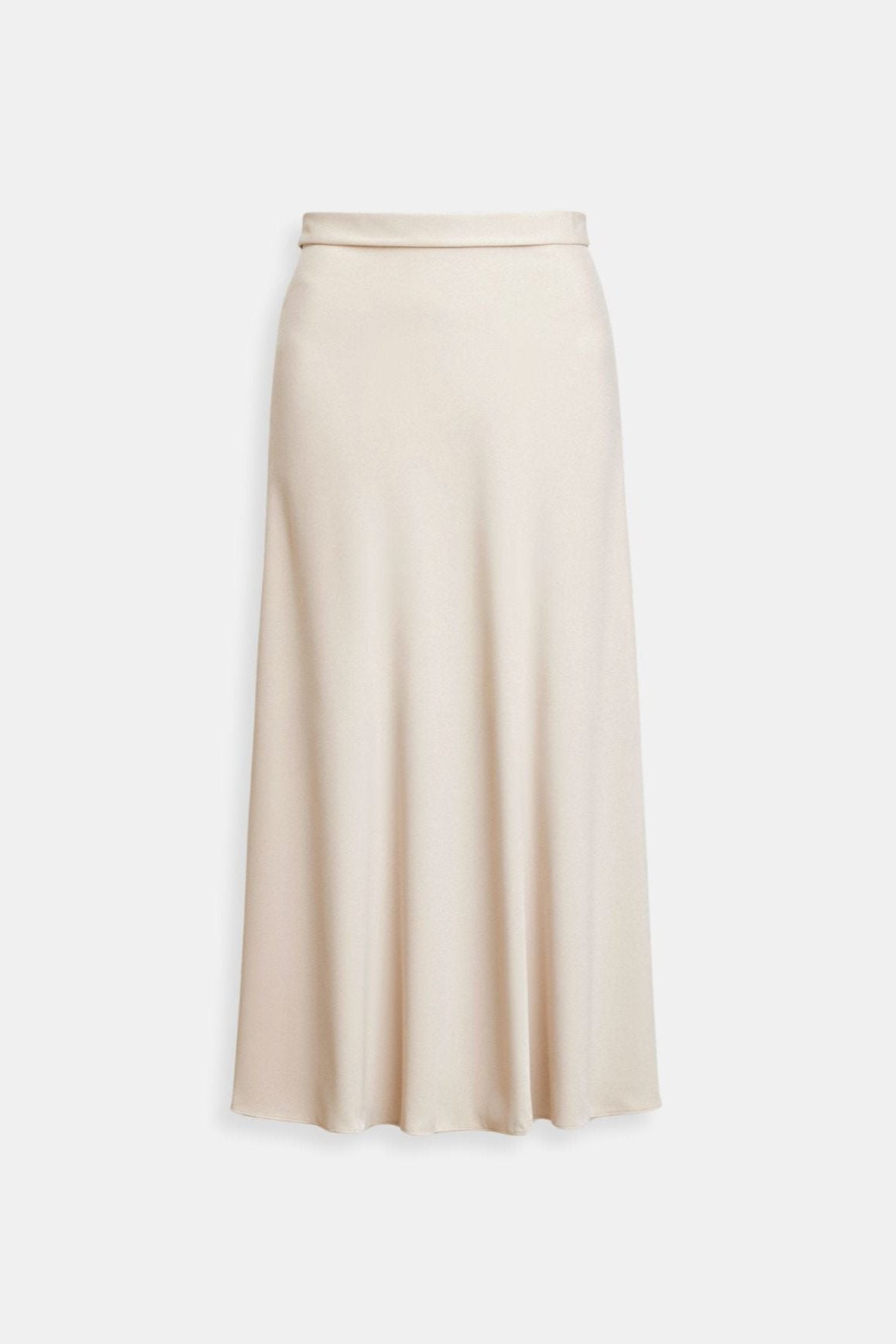 Damen Maxirock Hohe Taille Fließend
